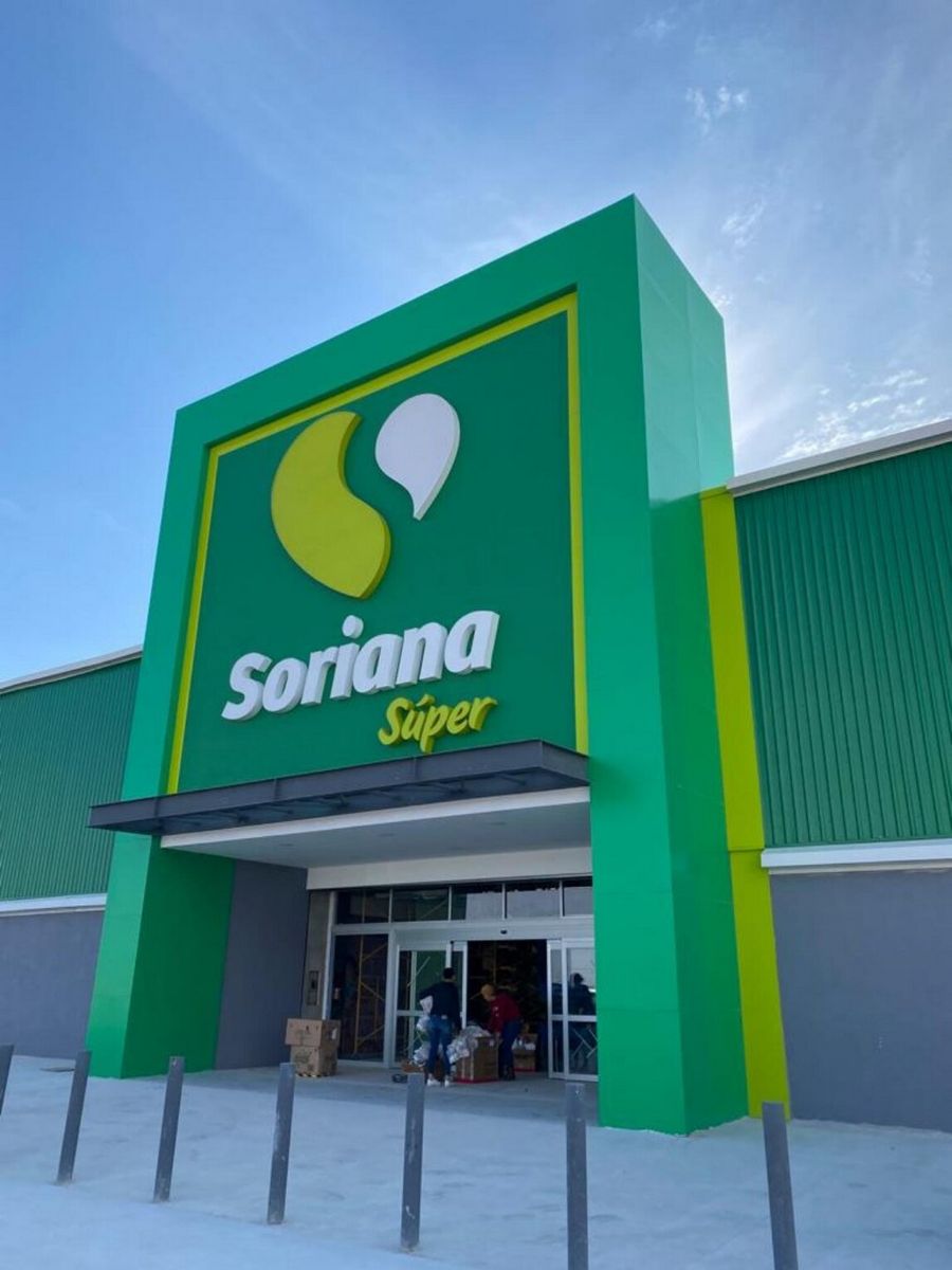 Fachada de Soriana Súper Talamas